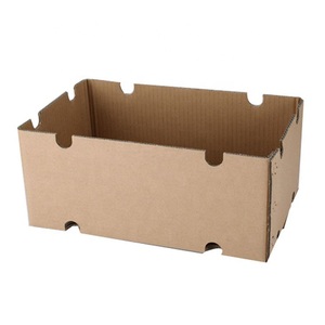 Grosir kotak kemasan sayur buah kertas kotak karton bergelombang untuk kotak pengiriman buah Chiku - Product Image 5