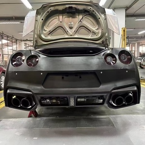High Quality Kit for Nis San <strong>GTR</strong> R35 2008-2017 Upgrade 2024 <strong>NISSMO</strong> New Rear Bumper Bodykit PP Material Rear Bumper Parts - Product Image 3