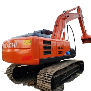 Excavatrices sur chenilles d'origine japonaise Hitachi ZX210-5G Zx200 EX200 EX210, excavatrices de 22 tonnes | Faible nombre d'heures de fonctionnement |   Avec godet brise-roche - Product Image 1