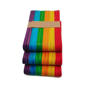 Bâtonnets artisanaux en bois de bouleau écologiques en gros, 150 mm, lisses, sans éclats, design simple, pour usage agricole/jardinier DIY, durables 3 ans, faits à la main - Product Image 1