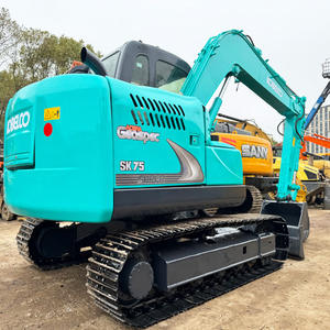 Second-<b>hand</b> Kobelco SK75 Excavator Used <b>Mini</b> Excavator Kobelco SK70SR SK60SR Excavator - Product Image 1