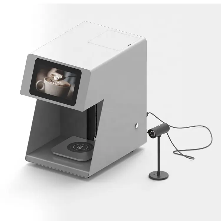 Impresora profesional de café comestible, máquina de impresión fotográfica 3D de alimentos, café y galletas, OEM, 220V, 110V