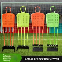 Mur d'entraînement de football avec base en PVC et PP, fonction de simulation, couleurs orange/vert, fabriqué dans le Zhejiang