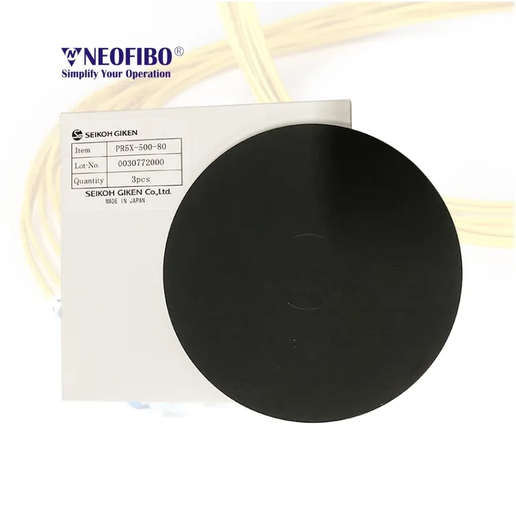 PR5X-500-80 Japan Seikoh Giken Rubber Pad Glasvezel Connectoren Polish Rubber Pad Voor Patch Cord Maken