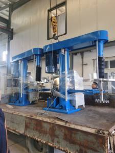 厂家直销高速搅拌机分散器带220伏泵电机齿轮箱1年PLC保修 - Product Image 5