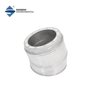 Tuyau <span class=keywords><strong>de</strong></span> <span class=keywords><strong>cheminée</strong></span> à double paroi isolé en acier inoxydable SUS304/316L pour foyer et poêle à bois - Product Image 4