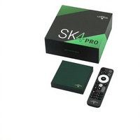 Decodificador Multimedia Ugoos SK4 Pro S905X5M-K Android 14 HD 4K Quad Core 4GB 64GB Reproductor de TV