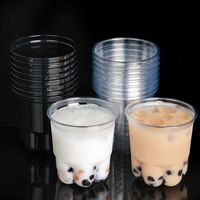 Nouvelle Arrivée Gobelets en Plastique Patte de Chat pour Boissons à Emporter, Milkshake, Bubble Tea, Café – Tailles 8Oz, 12Oz, 16Oz, 24Oz – Gobelets en Plastique Personnalisés avec Couvercle