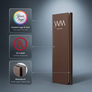 Insegna Digitale OEM per Esterni, Cartello di Orientamento con Pannello, Segnaletica per Parcheggi, Lightbox Pubblicitario - Product Image 3