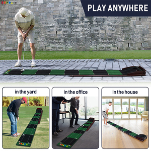 Nouveau type 2 trous Base en bois <span class=keywords><strong>Golf</strong></span> mettre <span class=keywords><strong>tapis</strong></span> gazon <span class=keywords><strong>tapis</strong></span> usine Simulation Mini <span class=keywords><strong>Golf</strong></span> mettre vert pratique <span class=keywords><strong>tapis</strong></span> de <span class=keywords><strong>golf</strong></span> - Product Image 6