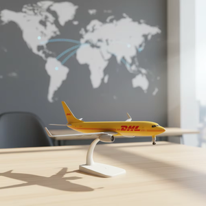 โมเดลเครื่องบินไดแคสต์ <span class=keywords><strong>B737</strong></span>-800 ขนาด 20 ซม. สเกล 1:<span class=keywords><strong>200</strong></span> ของสายการบิน DHL ของเล่นสะสมยอดนิยม ของขวัญวันหยุด ทำจากโลหะ - Product Image 1