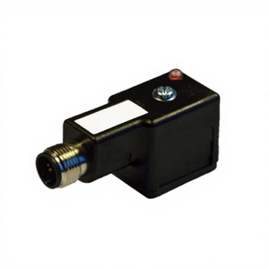 Conector Solenoide Macho M12 EB-M2N02VL1A-12MD, Forma B, IP67, Impermeable, Bipolar, con Varistor LED - Product Image 1