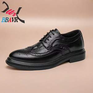 Zapatos Oxford de Vestir de Cuero para Hombre de Alta Calidad, Mocasines Italianos, Zapatos Formales para Hombre - Product Image 2