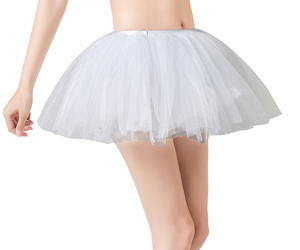 Jupe Tutu Midi en <span class=keywords><strong>Tulle</strong></span>-Jupe bouffante plissée sexy haut de gamme en polyester adulte pour femme - Product Image 2