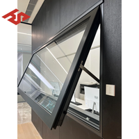 Fenêtres à battants inclinables et rotatives en alliage d'aluminium isolant, modernes, pour toitures d'appartements, hôtels, chambres et salons - Vente en gros