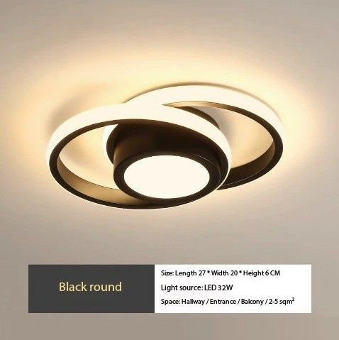 Black - Round