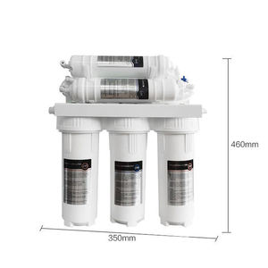 Système de filtration d'eau domestique 5 étapes économique avec fontaine à eau, purificateur d'eau par ultrafiltration, machine à glaçons et machine à café - Product Image 4