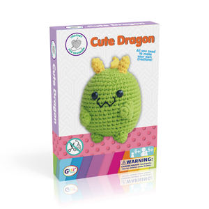 بيع بالجملة BaiBo الكروشيه ديي عدة للمبتدئين 7-12y لطيف نمط التنين مع القطن الغزل الخياطة والنسيج لعبة - Product Image 2