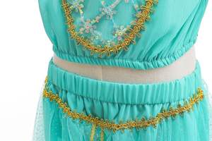 Niñas Halloween lámpara mágica vestido de jazmín niños niña carnaval Navidad Aladino árabe <span class=keywords><strong>princesa</strong></span> disfraz cumpleaños fiesta Cosplay - Product Image 6