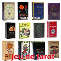 Jeu de Tarot Classique de Marseille, Cartes de Tarot, Cartes Oracle, Jeu de Divination, Jeu de Société avec Manuel d'Instructions, Vente en Gros