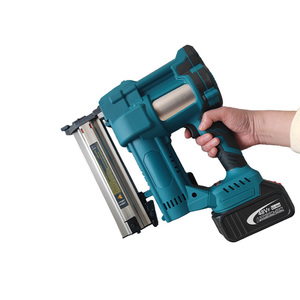 <span class=keywords><strong>Pistola</strong></span> <span class=keywords><strong>de</strong></span> Clavos Eléctrica Inalámbrica <span class=keywords><strong>de</strong></span> Litio <span class=keywords><strong>de</strong></span> Última Generación para Bricolaje, Clavadora <span class=keywords><strong>de</strong></span> <span class=keywords><strong>Impacto</strong></span> para Concreto, Paredes, Acero, Metal y Madera - Product Image 1