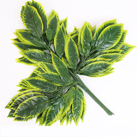 Feuilles d'arbre de raisin artificielles à ressort, branches, vente directe d'usine, feuilles d'érable vertes