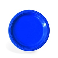 Assiettes jetables élégantes et robustes, colorées, 7 pouces, 9 pouces, en plastique, pour Halloween, mariage, barbecues, anniversaires et desserts