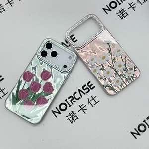 Funda para Teléfono con Diseño Floral para <span class=keywords><strong>Samsung</strong></span> A55, Anti-Rayones, Resistente a Impactos, Cubierta de TPU Suave, Protección de Lente, Diseño Moderno, Novedad 2026 - Product Image 6