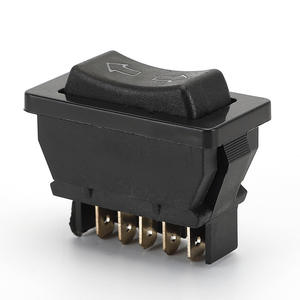 Nuevo interruptor elevavidrios eléctrico KL ASW-01 de alta calidad con doble botón de reinicio, cerrado, para coches de tres y cuatro ruedas - Product Image 2