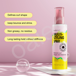 Spray de Peinado de Marca Privada, Fijación Extra Fuerte, Texturizador, Secado Rápido, <span class=keywords><strong>Anti</strong></span>-<span class=keywords><strong>Frizz</strong></span>, <span class=keywords><strong>para</strong></span> Ondas Playeras y Rizos, Resistente a la Humedad - Product Image 6