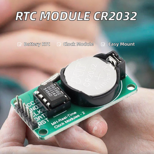 DS1302 Real Time Clock Module <b>CR2032</b> RTC Board SPI Time Keeping Development Module for Embedded Projects - Product Image 2