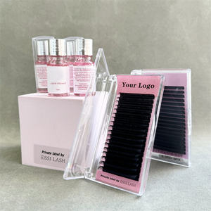 Superweiche Private Label 0,02mm 0,03mm Wimpern-Trays Zubehör 16 Linien 12 Linien Kaschmir-Volumen Wimpernverlängerung - Product Image 4