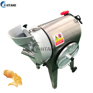 कॉसैवा मीठे आलू और आलू चिप्स सब्जी कटर के लिए जोहाटटैंक वाणिज्यिक इलेक्ट्रिक सब्जी कटर मशीन गर्म - Product Image 4