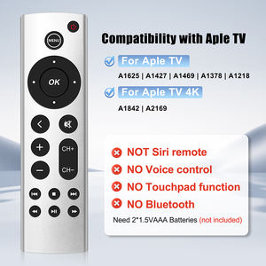 批发热卖苹果电视4K/Gen 1 2 3 4/高清通用遥控器-与A1625 A1427 A1469 A1378 A1218兼容 - Product Image 5