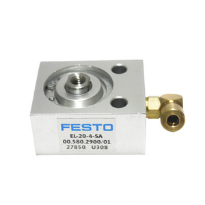 กระบอกลมนิวแมติก Festo รุ่น EL-20-4-SA ตัวเรือนอะลูมิเนียม ขนาดมาตรฐาน ระยะชัก 20 มม. - Product Image 1