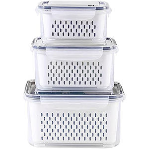 Égouttoir de cuisine moderne en plastique 2023 pour légumes, fruits, pâtes cuites, vaisselle sèche, à poser sur l'évier - Product Image 1