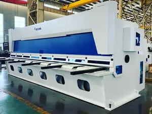 Plate Shearing Machine ACCURL 6mm X 3200mm Plate Steel CNC Hydraulic Shearing Machine For 3 Years Warranty