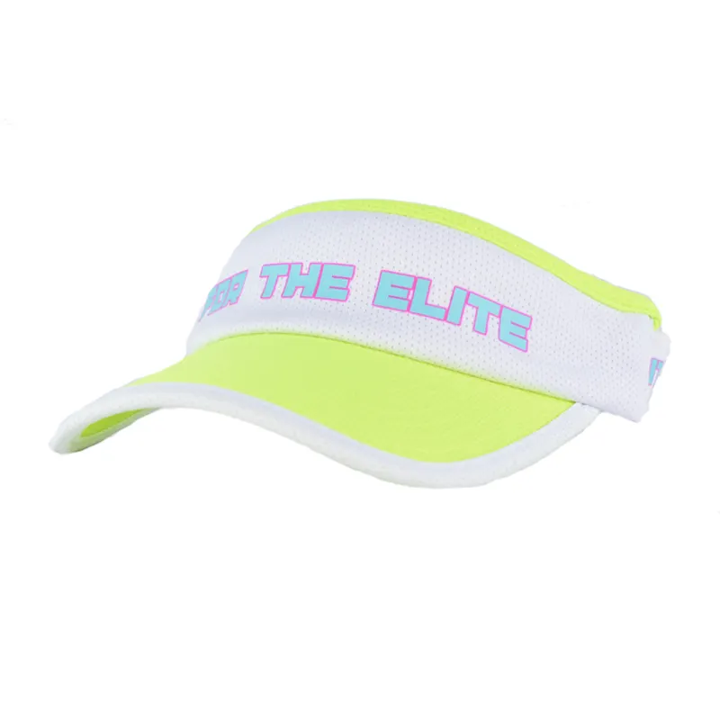 Wholesale Custom Oem High Quality Screen Printing Gradient Logo Breathable Quick Dry Healthy Fabric Sports Sun Visor Hat