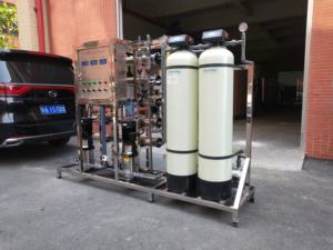 500 लीटर/एच औद्योगिक दो चरण पेयजल फिल्टर प्रणाली आसवन जल उपचार संयंत्र अस्पताल डायलिसिस - Product Image 5