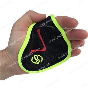 Guantes de gimnasio de cuero antideslizantes ajustables, soporte de muñeca, almohadilla de agarre de entrenamiento, protector de callos de mano, accesorios de equipo de Fitness pesado - Product Image 3