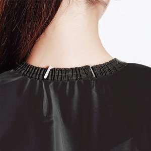 Cape de coiffeur résistante à la décolorées, logo personnalisé, pour coupe de cheveux, avec revêtement en argent - Product Image 5