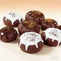 Jouet Squishy Kawaii en forme de Donut au Chocolat, en Mousse à Mémoire de Forme PU à Remontée Lente, Anti-Stress, Cadeau Mignon en Forme de Dessert