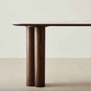 Meubles de salon de luxe sur mesure, tables consoles en bois brun avec plateau en <span class=keywords><strong>marbre</strong></span> - Product Image 5