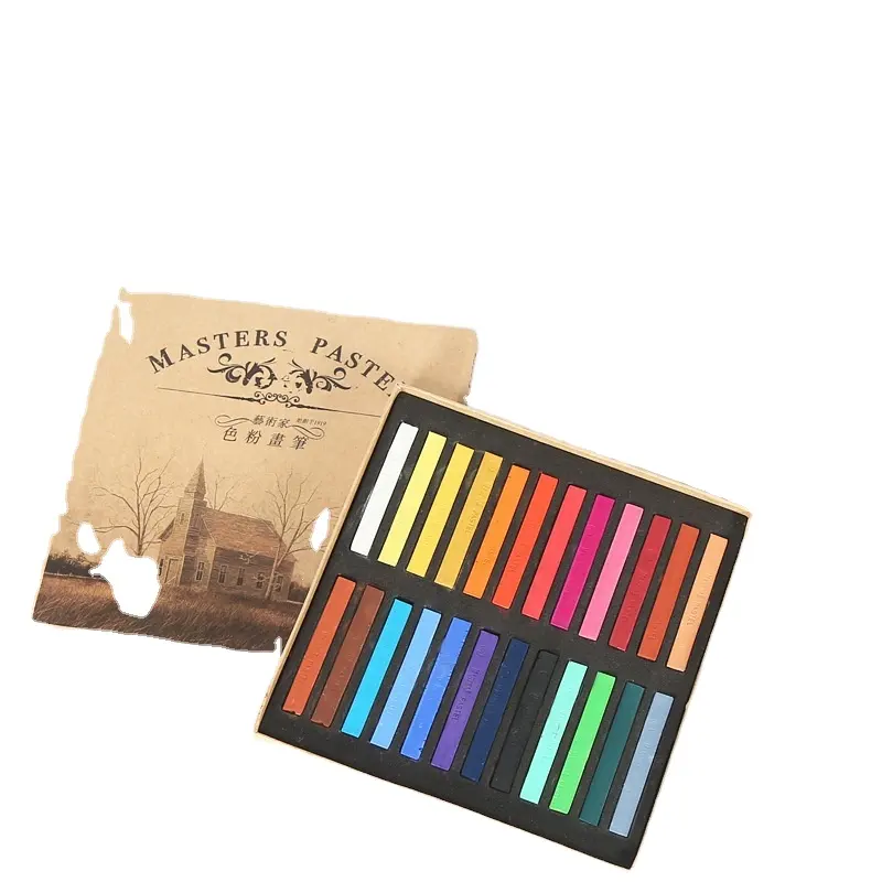 Maries 12/24/36/48 Colors Masters Soft Pastel Professional Quality Artistic Creation Art Supplies