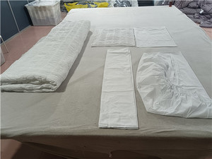 Juego de edredón de 7 piezas, juegos de edredón de cama ultrasuave para todas las estaciones, cama en una bolsa, tamaño King con edredón, juego de sábanas de 6 piezas - Product Image 2