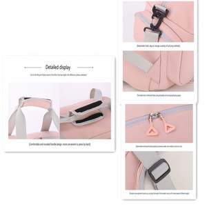 Wholesale Gym Bag <b>for</b> Men and <b>Women</b> Sports Duffle Bag Travel Backpack Weekender Overnight Bag with <b>Shoes</b> Compartment Black - Product Image 3