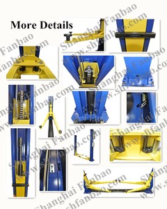 ลิฟท์ยกรถไฮดรอลิกแบบสองเสา สองกระบอกสูบ รับน้ำหนัก 5 ตัน ได้รับการรับรองมาตรฐาน CE สำหรับเพดานสูง 10 ฟุต พร้อมเวลาในการ<span class=keywords><strong>ยก</strong></span> 45 วินาที - Product Image 3