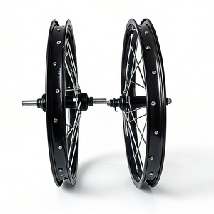 Velg Clincher Rem V Baja Paduan Tahan Lama Berkekuatan Tinggi untuk Sepeda Anak Depan/Belakang 12/14/16/18/20/22/24/26 Inci 20 Jari-jari Pabrik - Product Image 5