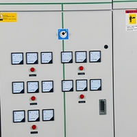 Armoire de distribution d'énergie GGD basse tension à commutation fixe 400V 1600A 50kA IP30 pour sous-station industrielle