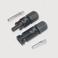 IP67 Conector MC a prueba de agua Conector solar fotovoltaico 30A Material de carcasa de PC de corriente nominal Macho/Hembra para conexiones de cables